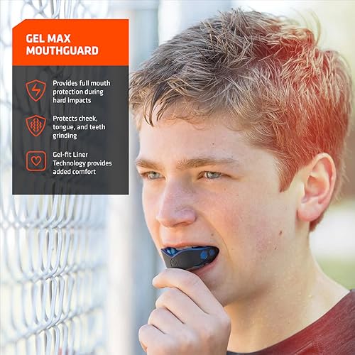 Shock Doctor Mouth Guard Hockey Custom Fit Heavy Duty Protection Adult